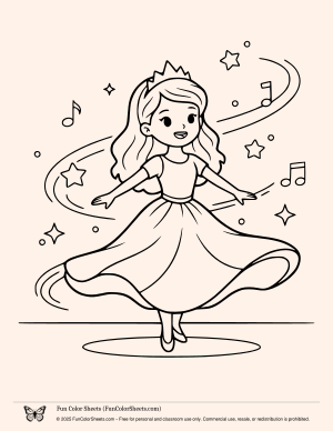 princess coloring pages